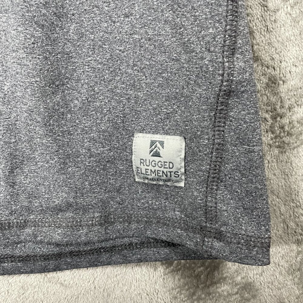 Rugged Elements Long Sleeve Shirt Men’s M Gray Utility Workwear Casual - Picture 6 of 6